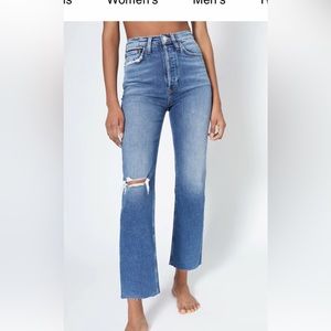 Re-done ultra high rise 70’s stovepipe comfort stretch jeans size 27